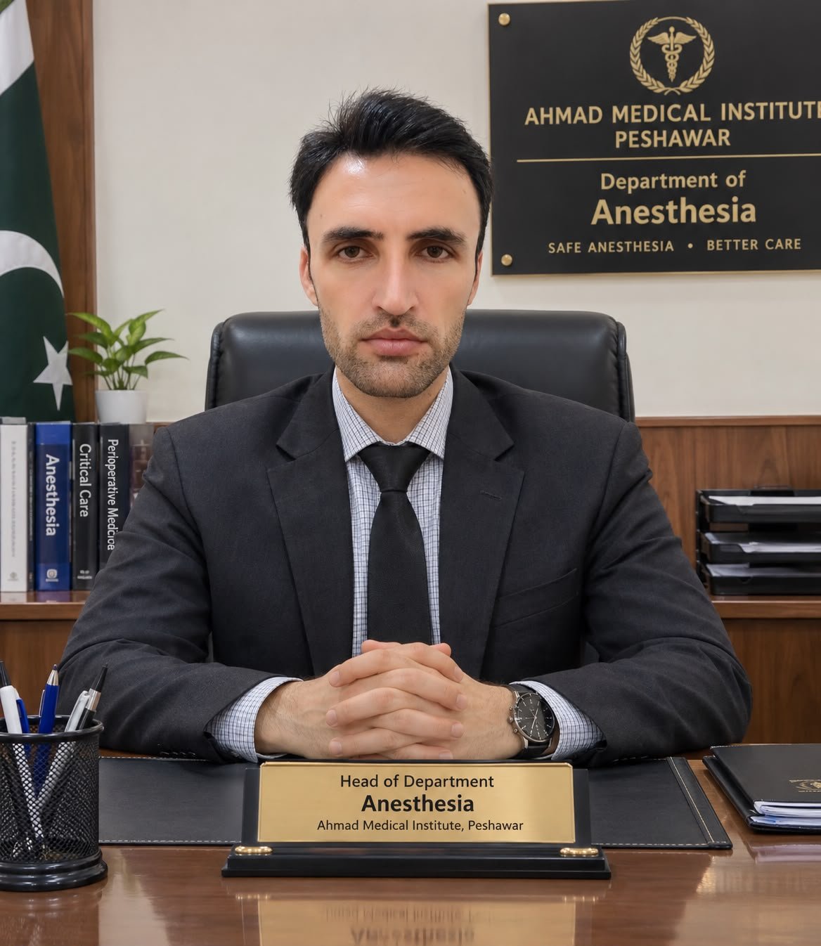 Mr Muhammad Islam, HOD Anesthesia